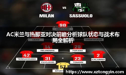 AC米兰与热那亚对决前瞻分析球队状态与战术布局全解析